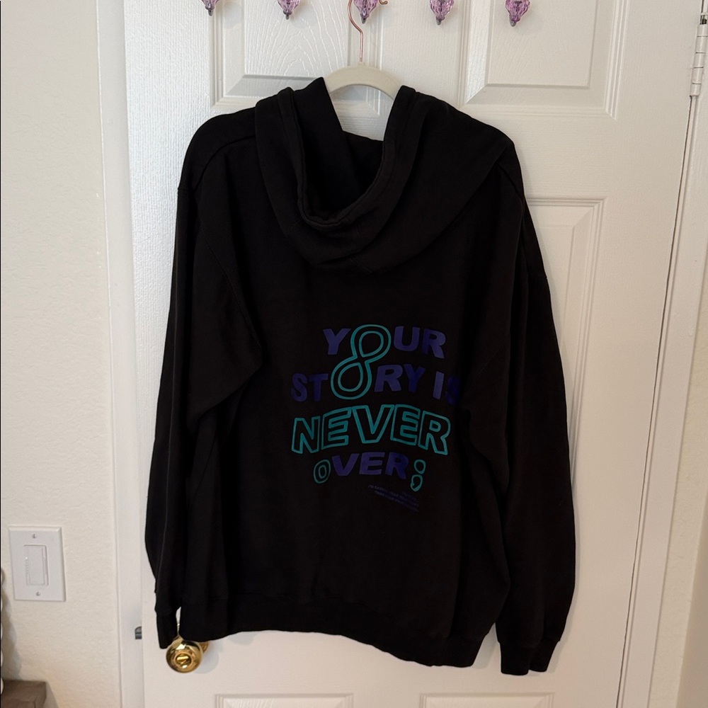 Suicide prevention hoodie 2XL